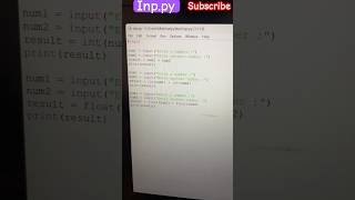 🐍 PYTHON #goviral #coding #codingchannel #programming #python #programminglanguage #subscribe