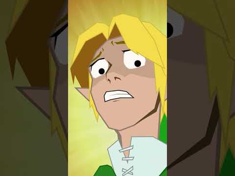 Zelda Multiverse. Link Meets Wolf Link! #short