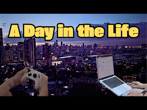 A Day in the Life of a Developer in Bangkok 🇹🇭 | Coding, City Views & Coffee
