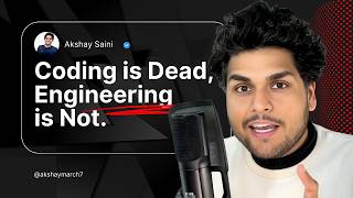 Coding is Dead, Engineering is Not.