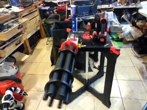 Test running gun