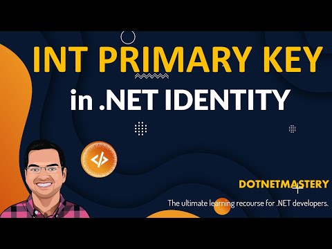Change .NET Identity Primary Key to INT [.NET 8]