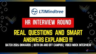 LTIMindtree HR Round Revealed (Batch 2026) | Red Flags to Avoid & Smart Answer Tips