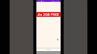 Jio 2GB FREE Data Offer Today 😱 | Jio Free Data Code 2023 | Jio Free Data Offer Today #shorts #jio