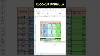 XLOOKUP in 20 Secs! Excel’s Best Lookup? 🔍 #youtubeshorts #excelshorts