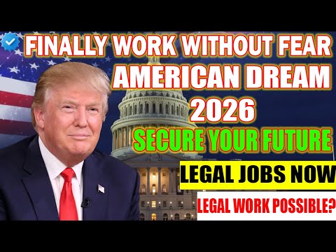 🇺🇸💼 Work LEGALLY in the USA! 2026 EAD Explained | Who Qualifies, How to Apply & New Rules