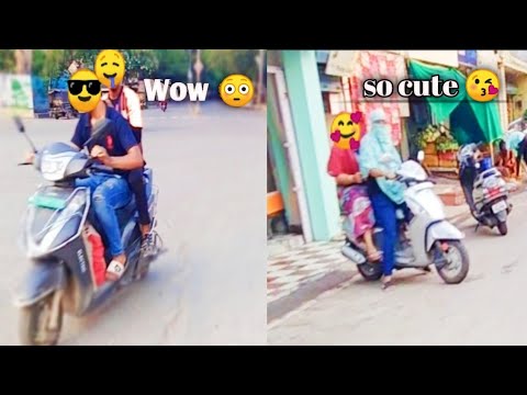 Cute 🥰 reaction 😍 BSP raide #ns125 #pulsurns125 #motovlogges#cutereaction #NanuJG