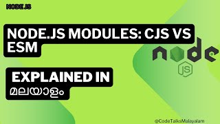 Node.js Module System: Deep Dive into CommonJS (CJS) & ES Modules (ESM) – Know the Differences!