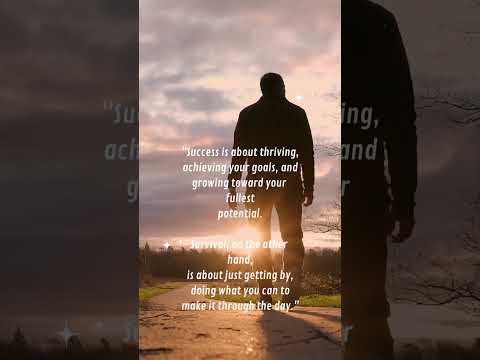 Do you want to survive or do you want to LIVE? #survive #roadtosurvival