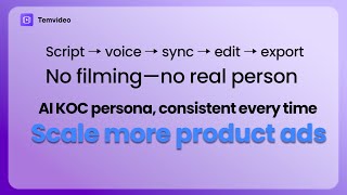 One-Click Dynamic Effects for Stunning Videos #AIEditing #temvideo #ai #ContentCreator #AIVideoTool