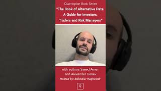 The Role of Alternative Data in Finance with Alexander Denev and Saeed Amen