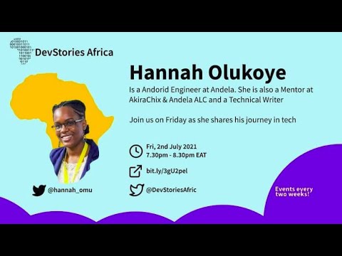 Developer's Journey - Hannah Olukoye
