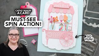 Cathy Makes a Card