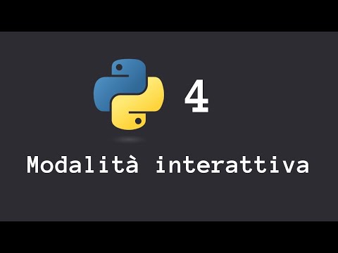 4 - Python interactive mode