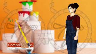 Video Creation Services | Agency-Video.com | Talking Avatar | Painter | Video NO 109