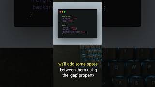 How to add spacing between boxes using CSS #css #coding #shorts