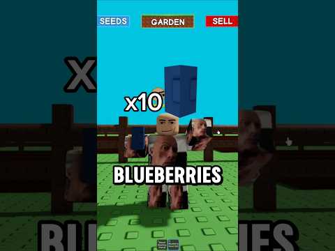 Every like = 1 Blueberry #growagarden #roblox #shorts #fyp #stealabrainrot