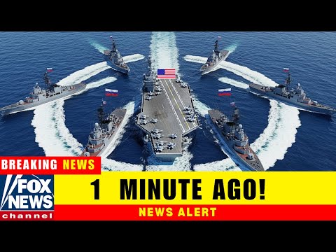 Six RUSSIAN Warships Pushed Too Close to a U.S. Carrier — Then the Situation Turned