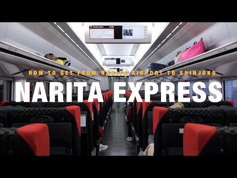 How to take Narita Express from Narita Airport to Shinjuku