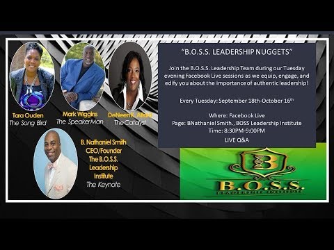 BOSS Leadership Session One