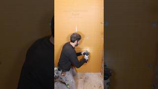 KERDI-BOARD Shower Wall Tips - #shorts #homerepairtutor #schlutersystems #brandpartner
