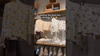 Getting the viral SNOOPY PJs!! 🎃