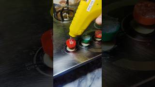Broken Gas Stove Knob? Try This Plastic Bottle Cap Hack! 🔥 #shorts #youtubeshorts #trendingshorts