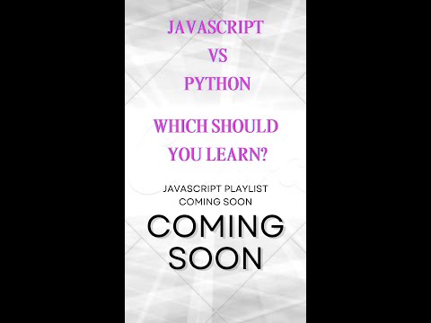 Python or javascript for backend | javascript backend tutorial | javascript is a good for backend