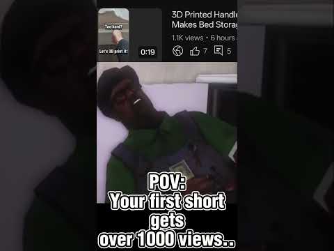 POV: Your First Short Hits 1,000 Views #sigma #grind