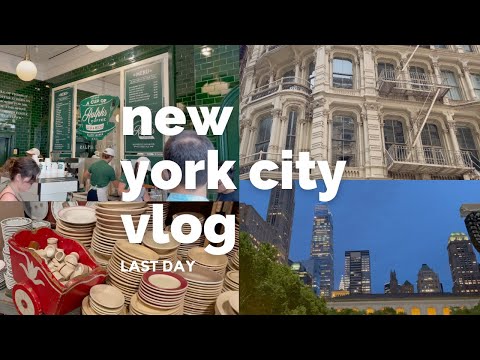 NYC VLOG - last day🗽|  Harry Potter, Flea market, Flatiron, Fishs Eddy