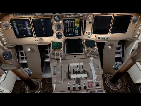 PMDG 747v3 First Look, Startup, and Departure [Prepar3d 3.4]