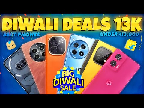 Top 5 Best Phones Under ₹13,000 In Diwali Sale 2024 | Flipkart Big Diwali & Amazon GIF Sale !