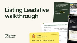 Complete Walkthrough of ListingLeads.com | Real Estate Marketing & Lead Generation Tools