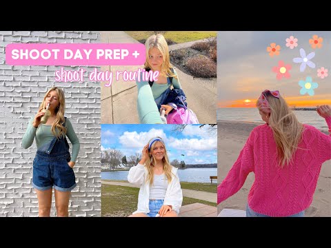 Shoot Day Prep + Routine!