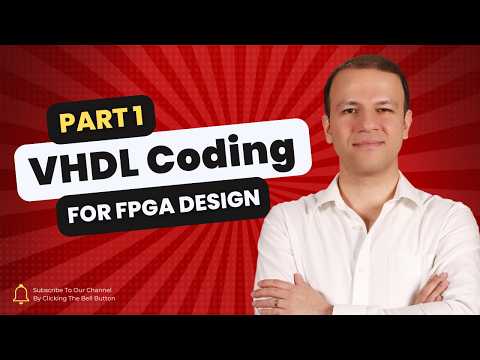 Building Digital Circuits with VHDL - Part 1 - The Concurrent Section Rules