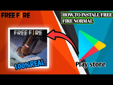 How to install Free fire normal 👍👍//BN Gaming