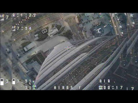 BetaFPV Air65 try to dive skyscraper | still learning FPV