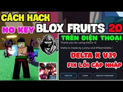Cách Hack Blox Fruit Delta X V39 No Key, Fix Lỗi,... | BadLuck