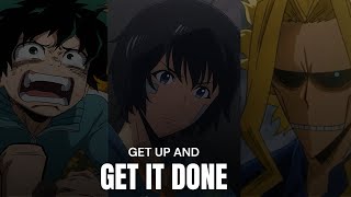 Anime Motivational Speech - To Take Action And Get Things Done