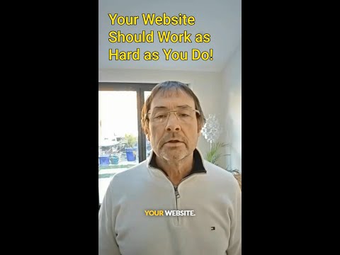 Your website should work as hard as you do! #shorts