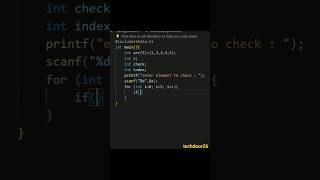 check element present in array or not #codinglife #shortsfeed #viral #programming #shorts #ytshorts