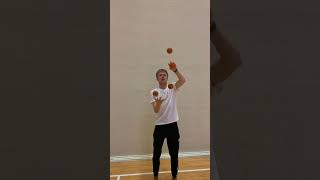 Quick 4 Ball juggling trick! #juggling