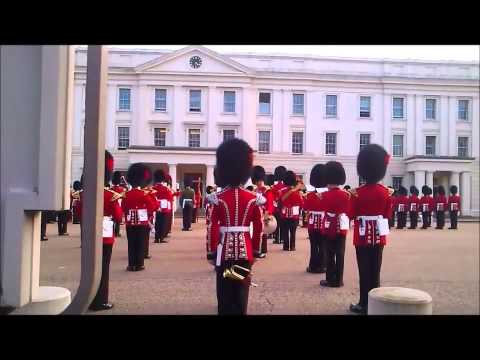 Queen's Guard playing James Bond Theme