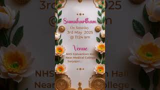 DDC 58 Wedding invitation video template Free download