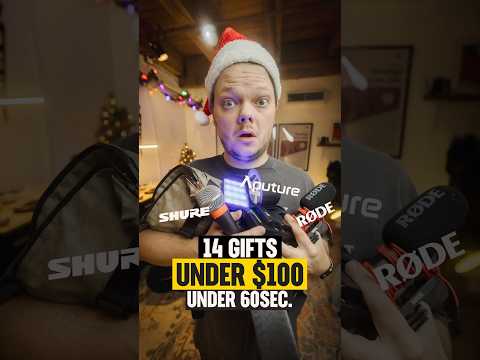 14 Gifts, Under $100, Under 60Sec🎁#fyp #christmas #tech #creator