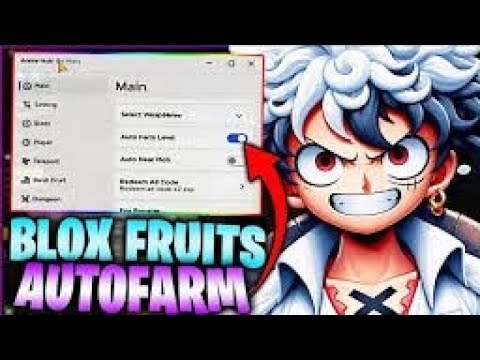 Cách Hack Blox Fruit Update 21 | Fluxus No Key, Script Annie Hub Auto Candy, Auto Farm