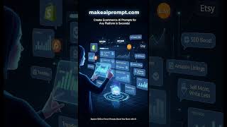 Boost Your eCommerce with AI Prompts – makeaiprompt.com 💫✌ #shortsfeed #courses #ai #ecommerce