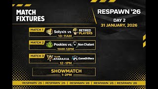 Day 2 | Preliminary Round | Respawn '26 by Manipal University Jaipur and Glitch!