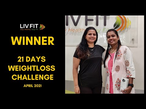 21 Days Weight Loss Challenge Winner - Female