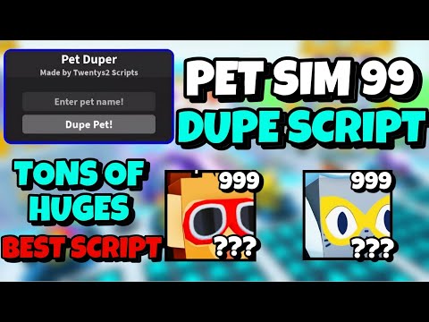 [BROKEN!] ✨PET SIMULATOR 99 DUPE SCRIPT | PASTEBIN 2025 | CANNON UPDATE PT.2💣